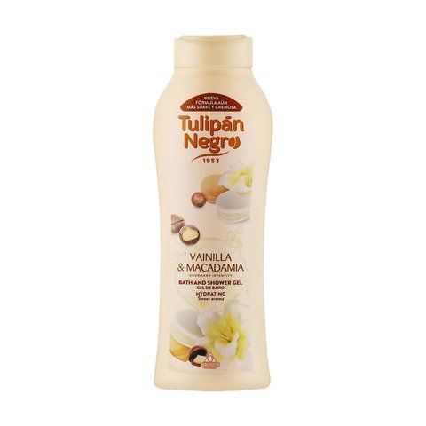 Гель для душу Tulipan Negro Bath And Shower Gel Ваніль та макадамія 3001 фото