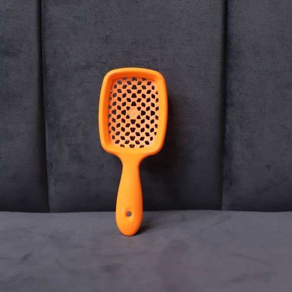 Гребінець для волосся JANEKE Superbrush Small оранжевий 968 фото