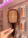 Гребінець Janeke SMALL SUPER BRUSH коричневий з бежевим 1562 фото 1