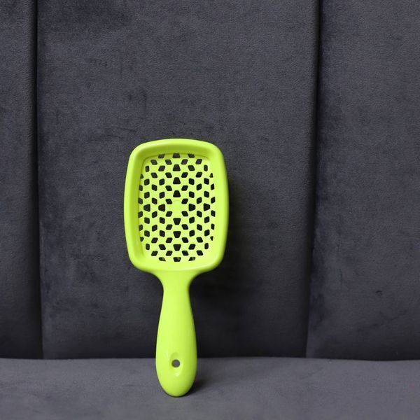 Гребінець для волосся JANEKE Superbrush Small жовтий 970 фото