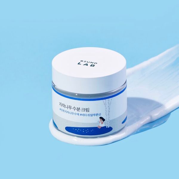 Зволожуючий крем з березовим соком ROUND LAB Birch Juice Moisturizing Cream 80 ml 1516 фото