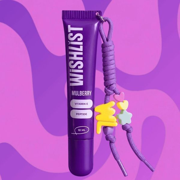 БАЛЬЗАМ-БЛИСК ДЛЯ ГУБ MULBERRY WiSHLiST LIP GLOSS BALM, 10 МЛ + БРЕЛОК-ШНУРОК 2219 фото
