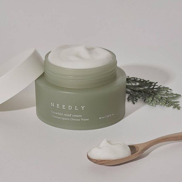 Заспокійливий крем для обличчя Needly Cicachid Relief Cream із центелою, 48 мл 2365 фото