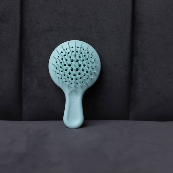 Гребінець для волосся JANEKE Superbrush Mini бірюзовий 495 фото