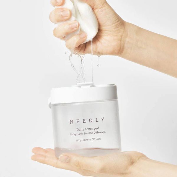 Пілінг-пади для обличчя Needly Daily Toner Pad, 310 г, 80 шт 2274 фото