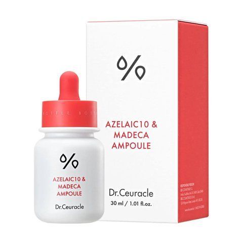 Сироватка для обличчя Dr.Ceuracle Azelaic 10 & Madeca Ampoule з азелаїновою кислотою 10% та мадекасосидом, 30 мл 2370 фото