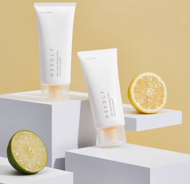Зволожувальний крем з вітаміном С для сяяння шкіри Needly Vita C Glow Toning Cream, 50 g 2277 фото