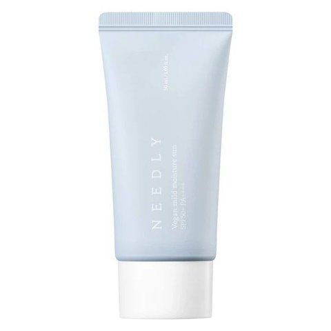 Зволожуючий сонцезахисний крем з рослинним скваланом Needly Vegan Mild Moisture Sun SPF 50+ PA++++ 50 мл 2278 фото