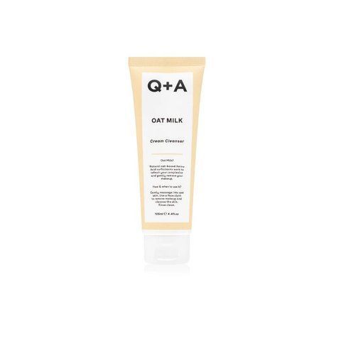 Очищувальний крем для обличчя з вівсяним молоком Q+A Oat Milk Cream Cleanser 125 ml 1226 фото