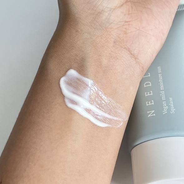 Зволожуючий сонцезахисний крем з рослинним скваланом Needly Vegan Mild Moisture Sun SPF 50+ PA++++ 50 мл 2278 фото