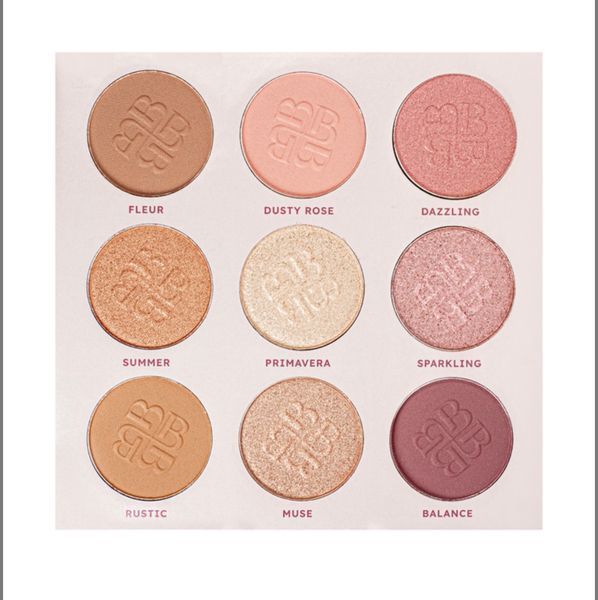 Палетка тіней для вікон Bogenia Match Eyeshadow Palette BG904, 9 кольорів, 002, 14.4 г 1622 фото