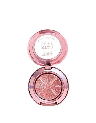 ZOLA Блискітки для повік STAR SHINE SPARKLE Silver Pink 2280 фото