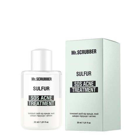 Точковий засіб від прищів SOS Acne Treatment Sulfur 30 ml 1403 фото