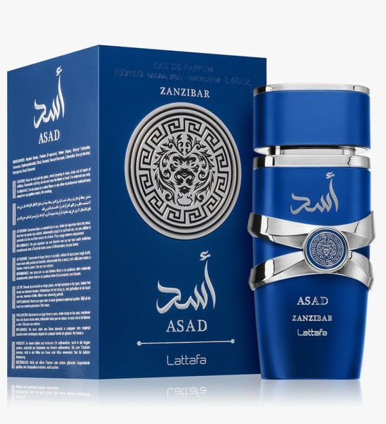Lattafa Asad Zanzibar чоловіча парфумована вода 100 ml 1833 фото