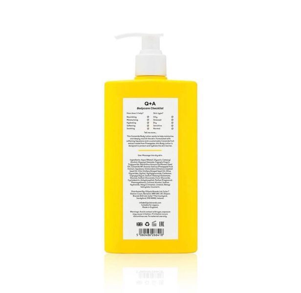 Лосьйон для тіла з керамідами Q+A Ceramide Body Lotion 250 ml 606 фото