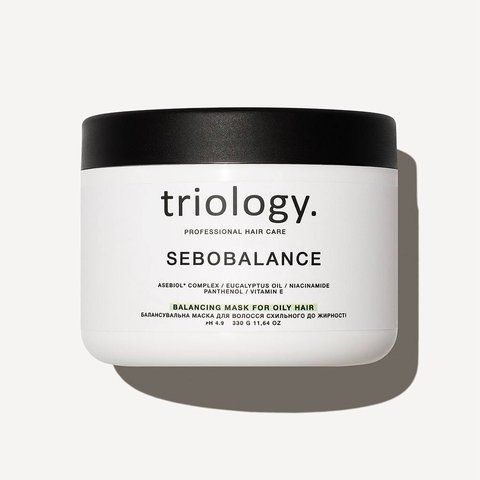 Балансувальна маска для волосся схильного до жирності Sebobalance triology. 2242 фото