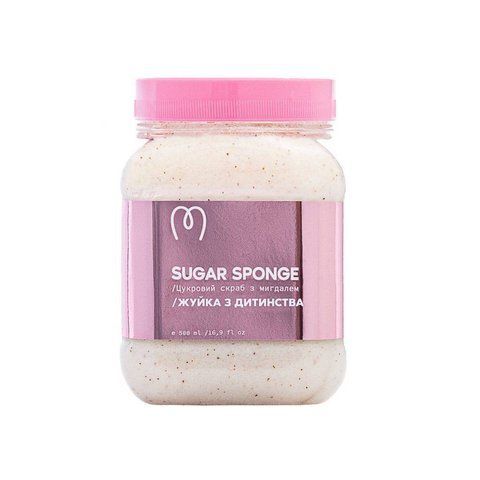 Цукровий скраб для тіла Mary Babe Sugar Sponge з ароматом Жуйка з дитинства 500 мл 2142 фото