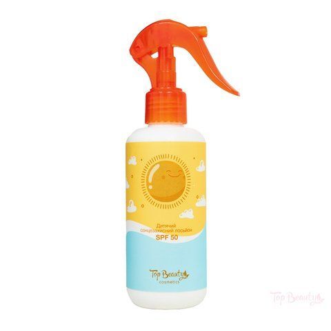Top Beauty Лосьйон дитячий сонцезахисний SPF 50 вік 3+ 200 мл 2195 фото