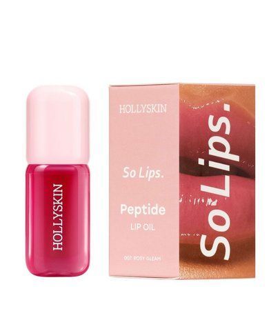 Зволожувальна олія для губ HOLLYSKIN So Lips. Peptide Lip Oil 007. Rosy Gleam 1693 фото